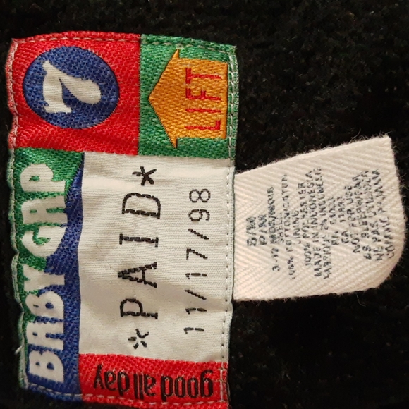 Baby Gap Winter Jacket 3-12 mos VTG 90s - Picture 8 of 8